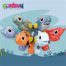CB933097 CB933098 - Baby kids lighting toy cute mini animals music gun with sound